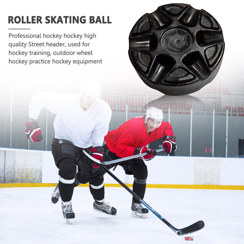Professional Ice Hockey Puck for Ice Hockey Hockey Practice Balls (Black) Newly