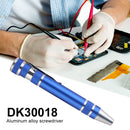 8 in 1 Multiuse Precision Pen Screwdriver Hand Repair Tools Kit (Blue)