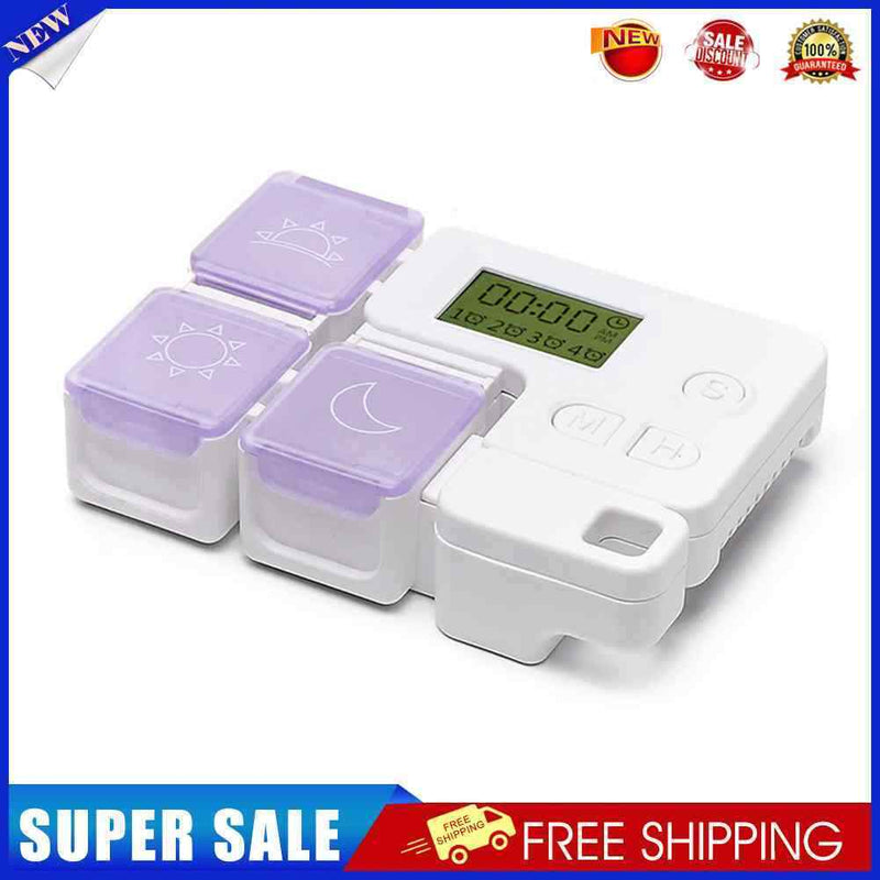 #A Travel Pill Case Splitter Organizer Medicine Dispenser Holder Weekly Box