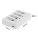 4 in 1 USB Multi Battery Quick Charging Charger Hub for DJI TELLO RC Drone Newly