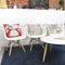 6pcs Xmas Decorative Throw Pillow Case Square Pillowcase for Sofa Bed Supplies