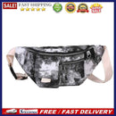 Fashion Women Canvas Sports Shoulder Chest Bag Tie Dye Mini Fanny Packs Purse