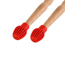 2pcs Drum Stick Practice Tips Drum Mute Portable Silicone Sleeve Mute Dampe