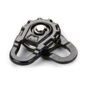 Black Tow Rope Winch Snatch Block for 1/10 RC Crawler Axial SCX10 Car Parts