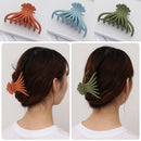Hot Octopus Shape Plastic Multicolor Headwear Grab Hair Back Of Head Hairpin