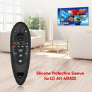 Silicone TV Remote Controller Cover Protective Case for LG AN-MR500 (Black)