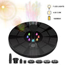 3.5W Solar Bird Bath Fountain Pump Solar Powered Floating Water Fountain Pump