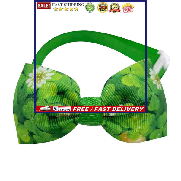 Pet Bow Tie - Soft Comfortable and Adjustable Adorable Irish Necklace Collars