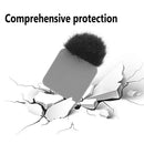 3pcs Silicone Protective Case for RODE Wireless Go II Microphone (Grey) Newly