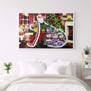 5D Special Shaped Diamond Painting Santa Claus Rhinestone Mosaic Wall Pictures