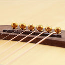 Acoustic Brass Guitar Guitar Strings Nail Fret Holder Bridge Pins Solid Cone