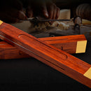 Wooden Marking Angle Rulers Gauges Tri Square Sliding T-Bevel with Wooden Handle