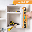 Digital Magnetic Base Level Slope Inclinometer Mini Angle Finder (Yellow)