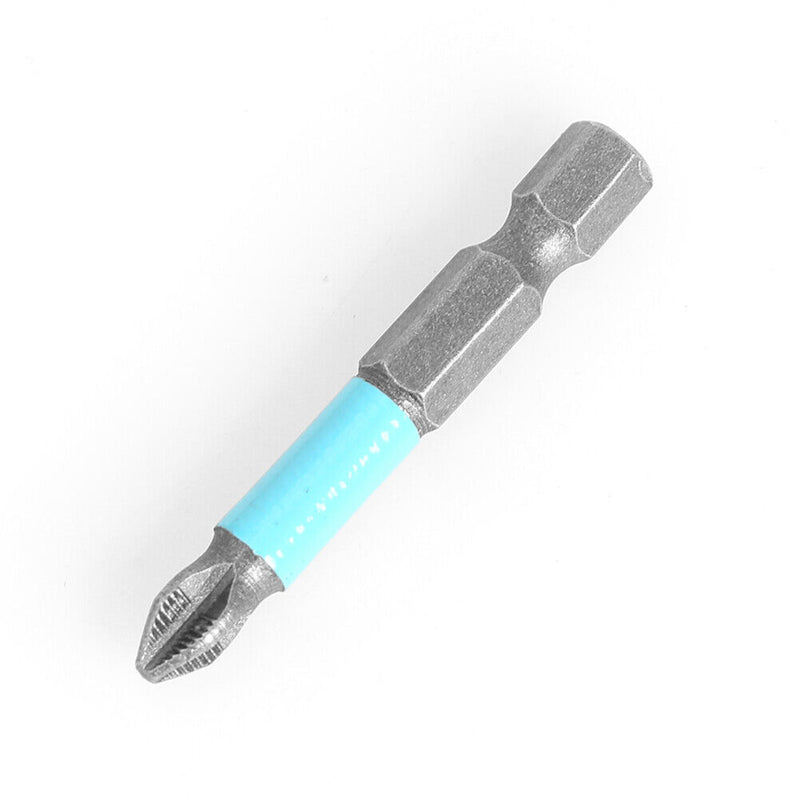 50mm PH2 Cross Head Drill S2 Electric Magnetic Screwdriver Bits (10pcs)