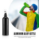 Aluminum Alloy Kettle MTB Bicycle Water Bottle for Outdoor Sports Cycling Black