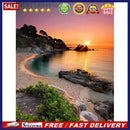 5D DIY Diamond Painting Easeful Seaside Full Drill Embroidery Mosaic Home Cra