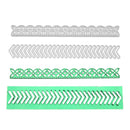 snowvirtuos 2pc lace decorations cutting tools stencils scrapbook embossing