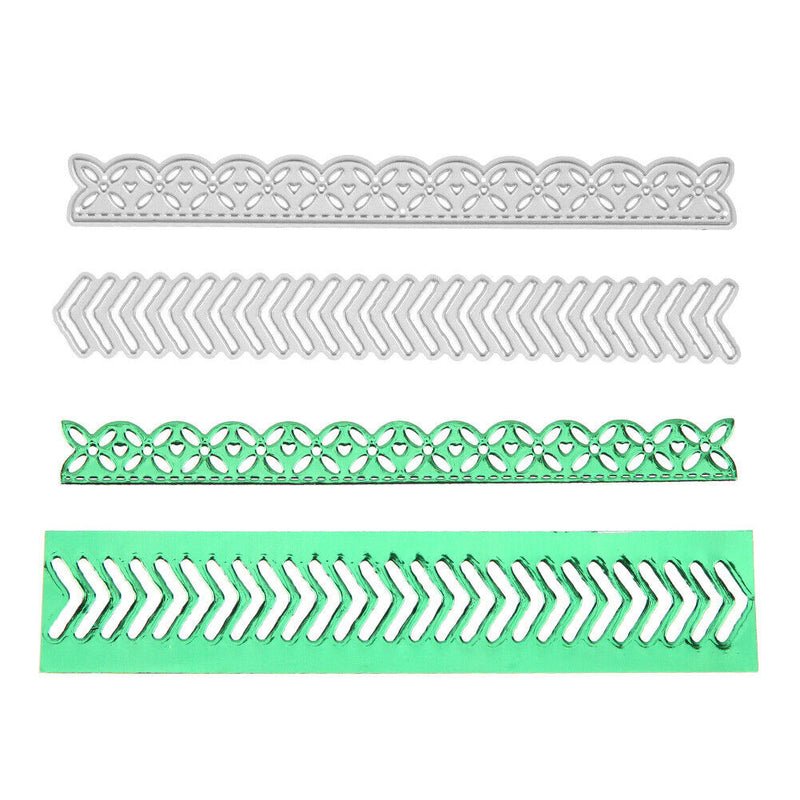 snowvirtuos 2pc lace decorations cutting tools stencils scrapbook embossing