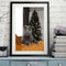 Painting By Numbers Kit Frameless DIY Christmas Black Cat Hand Painted Artwork