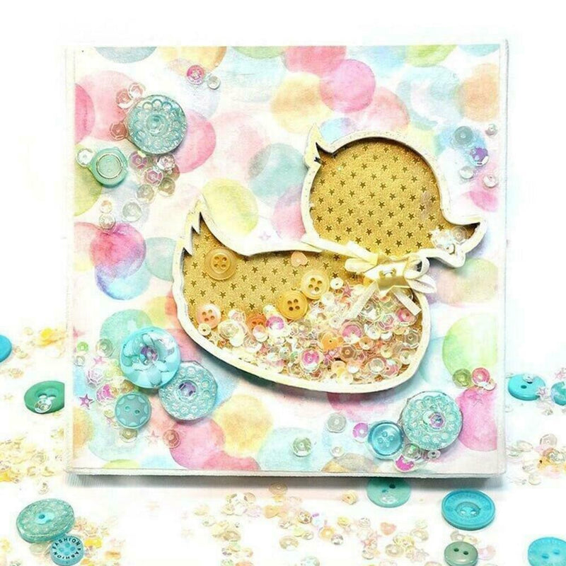 Duck Shaker Metal Cutting Dies For DIY Scrapbooking/photo Decorative album E6B4