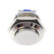 19mm 250V High Round Head Current Stainless Steel Button Switch Waterproof Boat Aut
