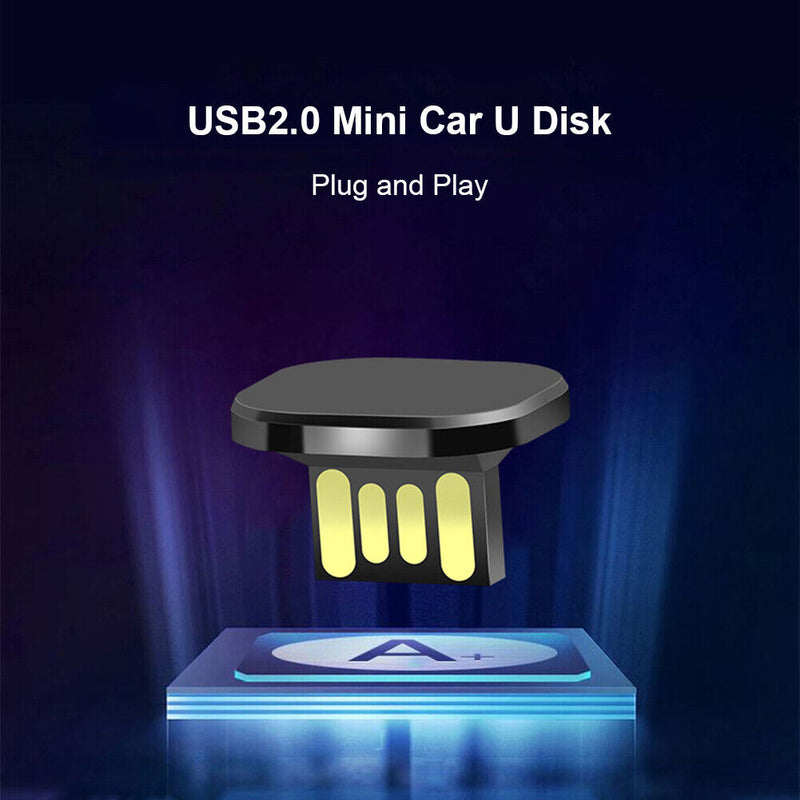 Car USB2.0 Mini Flash Disk Pendrive Auto SUV Waterproof USB Drives (16GB)