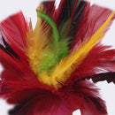 20cm Chinese Jianzi Colorful Feathers Shuttlecock Portable Fitness Entertai