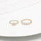 Women Girls Knuckle Ring Geometric Ring Set Opening Finger Ring Bohemian
