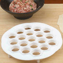 19 Holes Ravioli Dough Press Kitchen DIY Dumpling Maker Mould Nice Portable B5M9