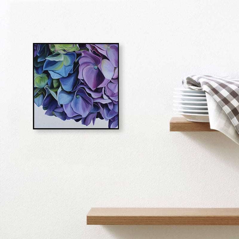 DIY Paint By Number Kit Irregular Flower No Frame for Home Decoration Art