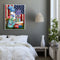 5D Diamond Painting Kit DIY flag and flowers Full Round Drill Mosaic Picture