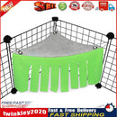 Hidden in the House Beds Hiding Tent Cage for Hamster Guinea Pig (Green) Newly
