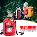 For Outdoor Camping Survival First Aid Kit Bag Waterproof Emergency Kit Pou
