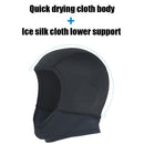 #A Cycling Helmet Inner Caps Quick Dry Ice Silk Cloth Bicycle Beanie Hats Unisex