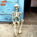 Halloween Full Life Size Decoration Party Prop Human Skeleton Oversized Poseable