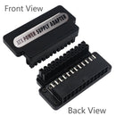 ATX 24-Pin Female to 24 Pin Male 90 Degree Adapter for Desktop Power Cable