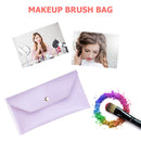 Cosmetic Brushes Set Holder Bag Eyelash Eyebrow Eyeshadow Makeup Tool Organizer