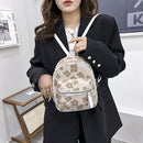 Fashion Flower Backpacks Nylon Girl Student Small School Bags Travel Rucksacks