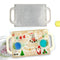 Epoxy With Handle Storage Tea Cup Tray Mold Christmas Tray DIY Silicone