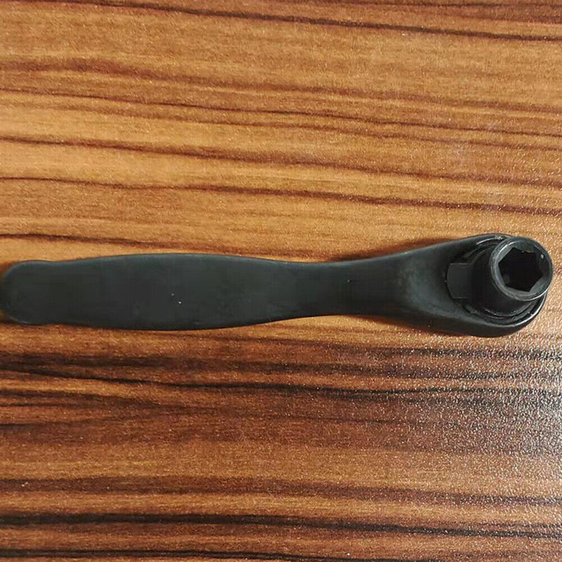 Ratchet Spanner 1/4 inch Quick Socket Wrench Rod Mini Screwdriver Handle Newly