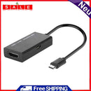 USB 3.1 Type C to HDMI-Compatible Female Adapter for MHL Android Phone Tablet