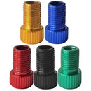MTB Bike Valve Converter Bicycle Presta to Schrader Valve Adapter (Green)