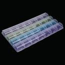 Portable 7 Days Tablet Pill Box Holder Medicine Storage Organizer Case