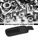 Waterproof Magnetic Wristband Tool Bag Electrician Portable Toolkit (Black)