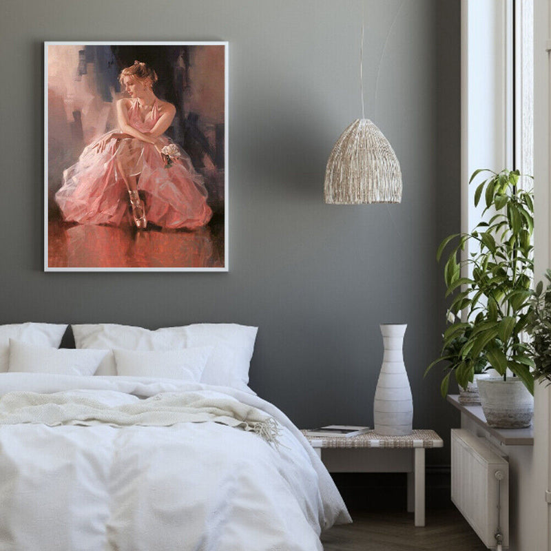 DIY Digital Picture Girl Frameless Acrylic Painting By Number Handicraft Craft