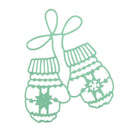 Metal Cutting Dies Stencils for DIY Scrapbook Photo Album Christmas (Gloves