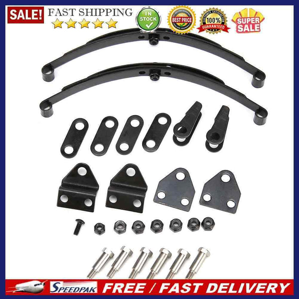 1 Set Steel Rear Leaf Type Suspension Parts Fit for RC 1:14 Tamiya Tractor Truck