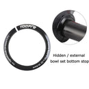 TOOPRE Bike Headset Base Spacer 45 Degree Headset Washer Ring (C Bottom File)