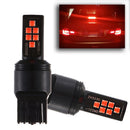 Bright 3030 12SMD Red T20 7440 Fog Bulb Turn Signal Car Brake Light Tail Lamp