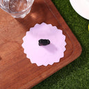 Clear Cherry Silicone Cup Cover Heat-resistant Reuse Animal Lid (Black Cat)